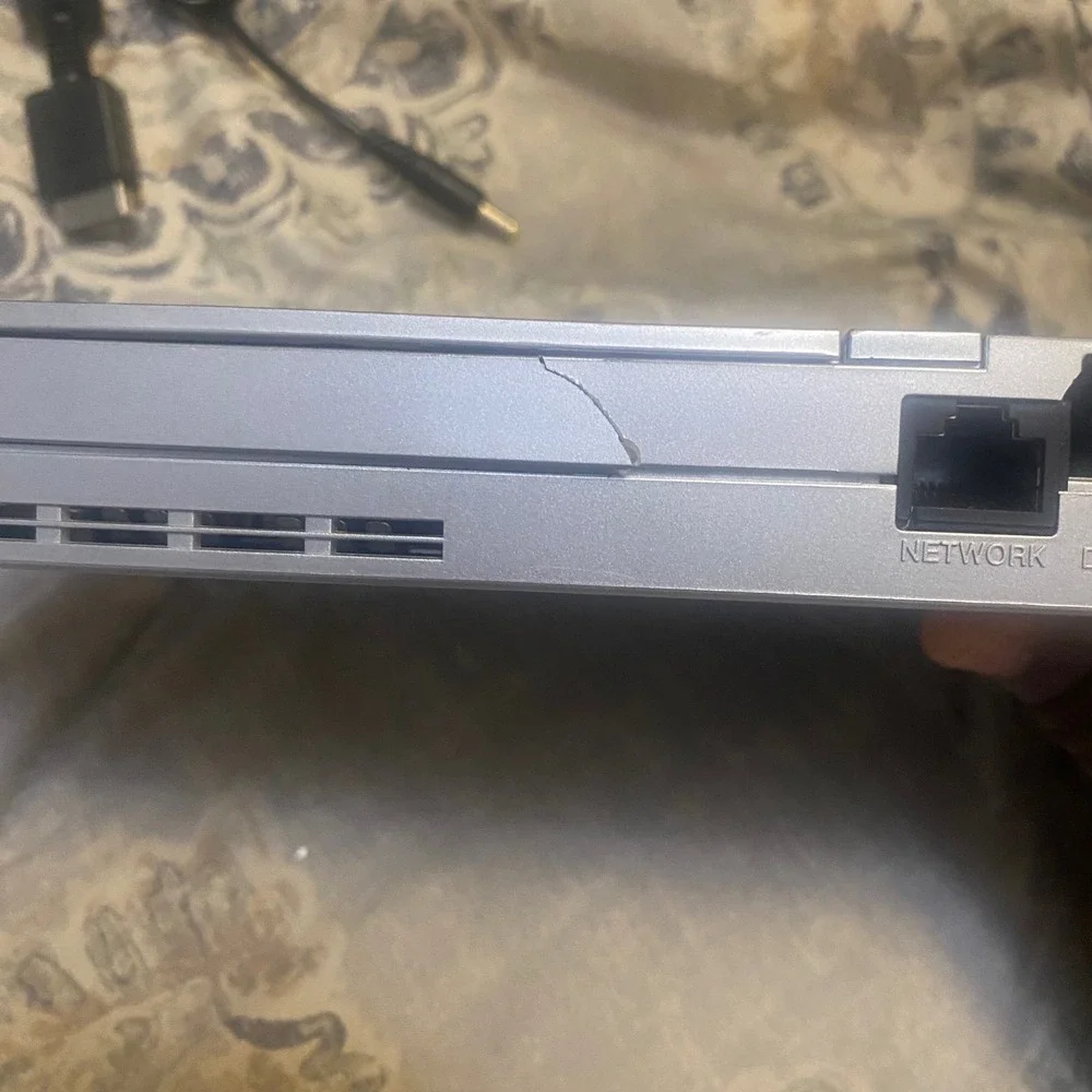 Sony PlayStation 2 PS2 Silver Console Bundle With Controller AC Adapter AV Cable - Picture 7 of 9